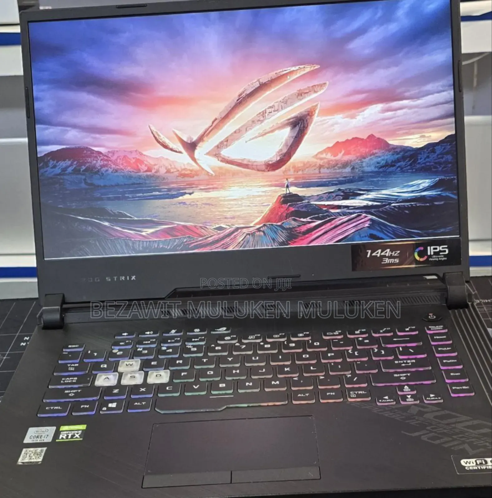 New Laptop Asus ROG Strix G15 16GB Intel Core I7 SSD 512GB