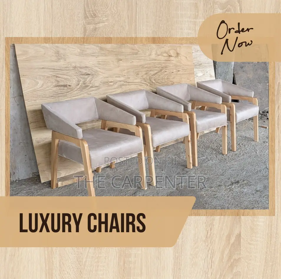 Ultra Luxurious Wooden Chairs – ከፍተኛ ጥራት ያላቸው የእንጨት ወንበሮች