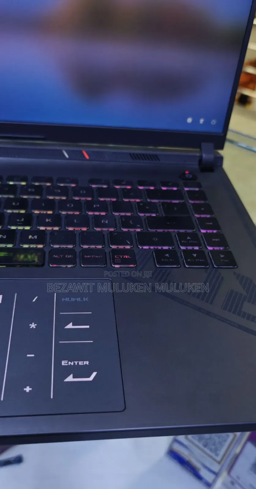 New Laptop Asus ROG Strix G16 G614 16GB Intel Core I9 SSD 512GB