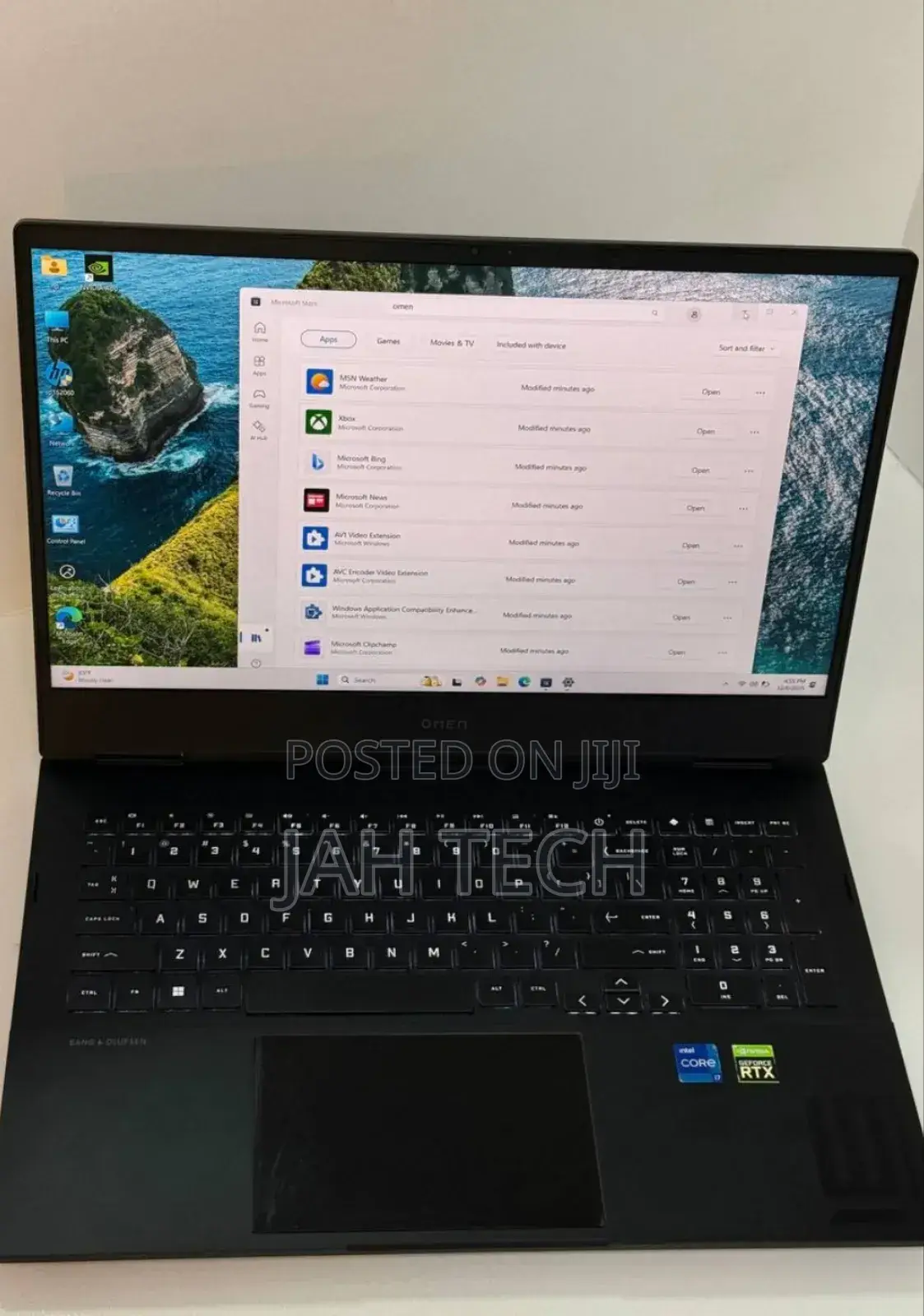 New Laptop HP Omen 16 16GB Intel Core I7 SSD 512GB