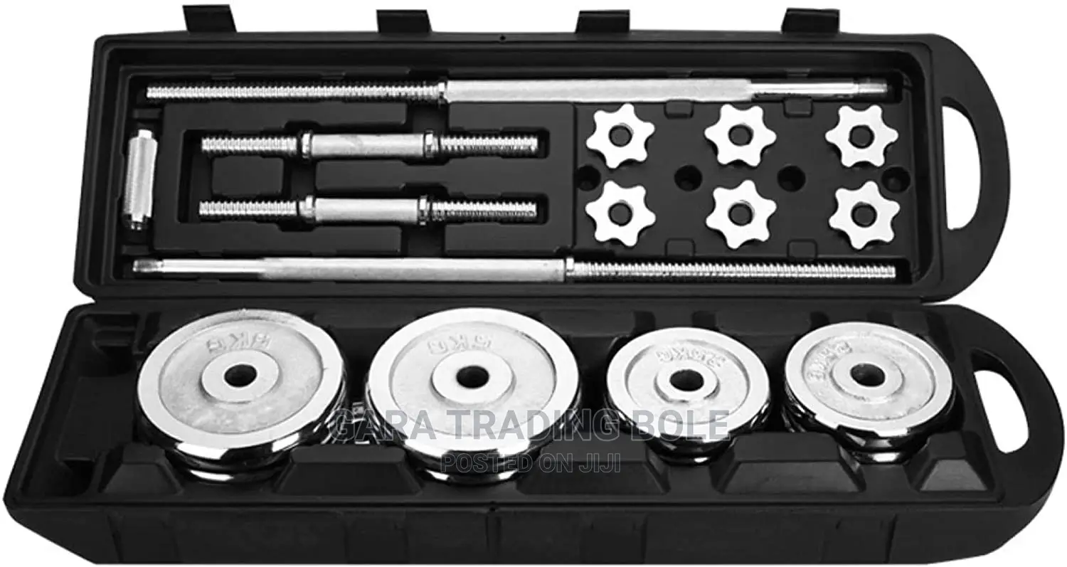 በቤቶ ስፖርት ይስሩ Dumbbell and Barbell ጤናዎን ይጠብቁ