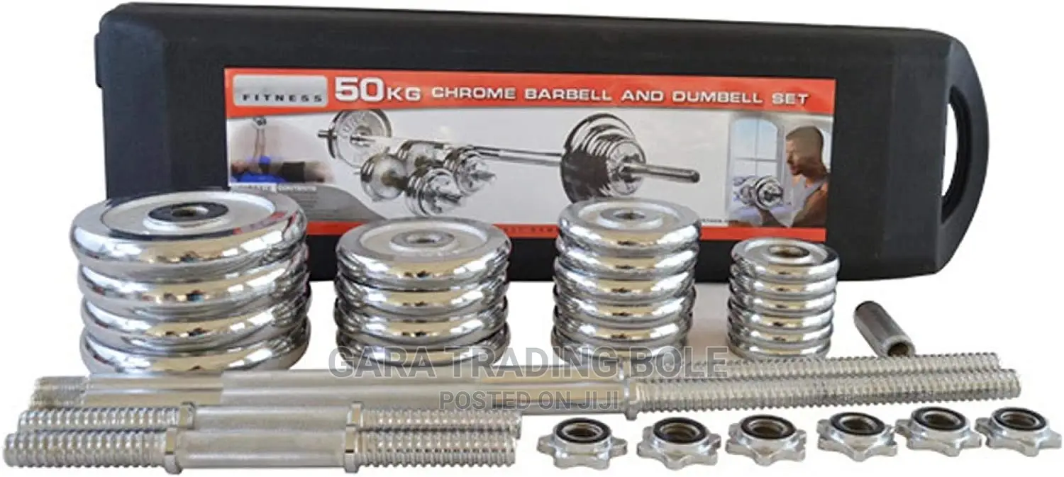 በቤቶ ስፖርት ይስሩ Dumbbell and Barbell ጤናዎን ይጠብቁ