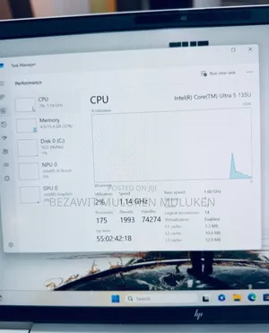 New Laptop HP EliteBook 640 G10 16GB Intel Core Ultra 5 SSD 512GB