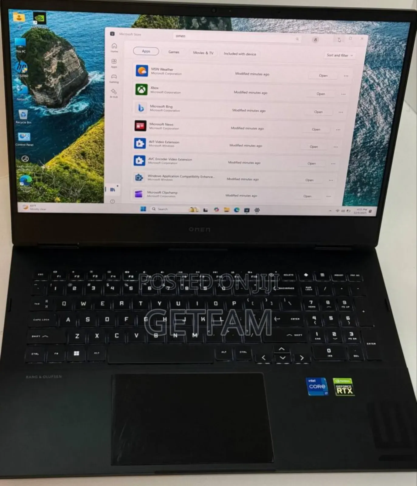 New Laptop HP Omen X 16GB Intel Core I7 SSD 512GB