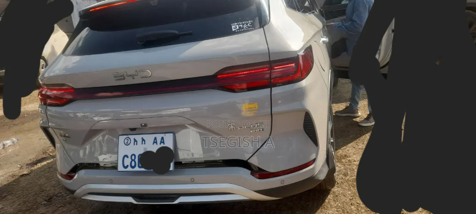 New BYD Song Plus 2025 Silver