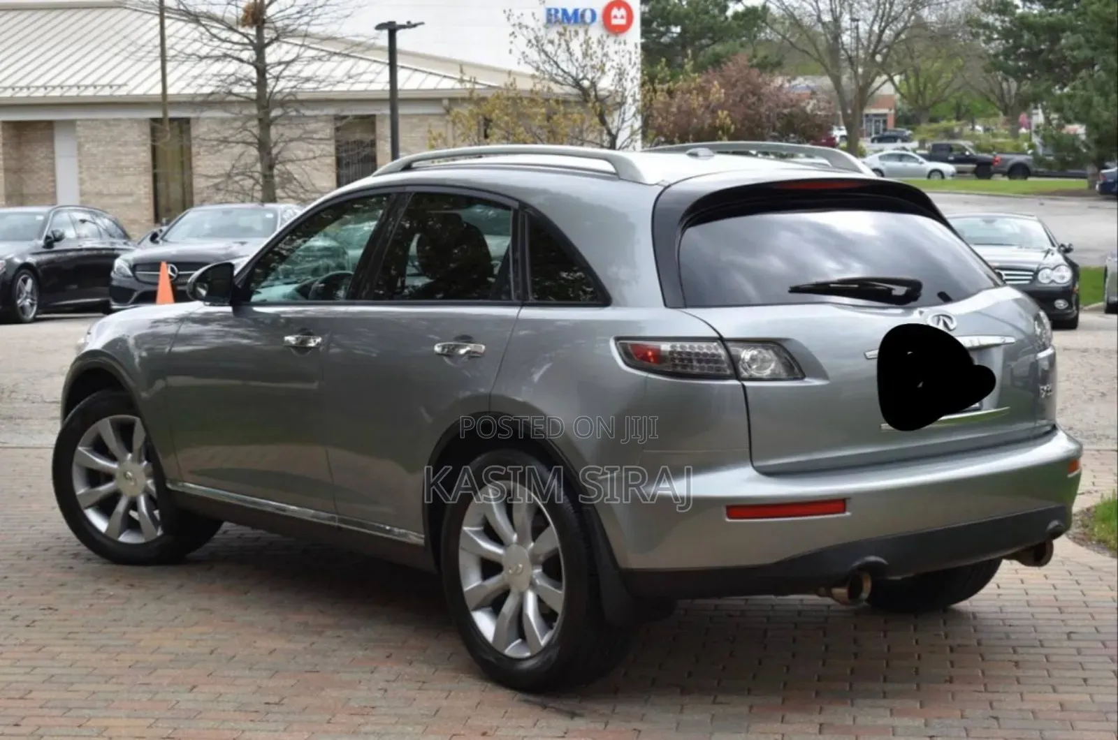 Infiniti FX35 Base 4x2 (3.5L 6cyl 5A) 2007 Gray