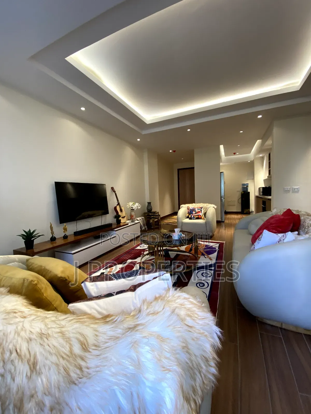 Furnished 3bdrm Apartment in Kirkos for rent