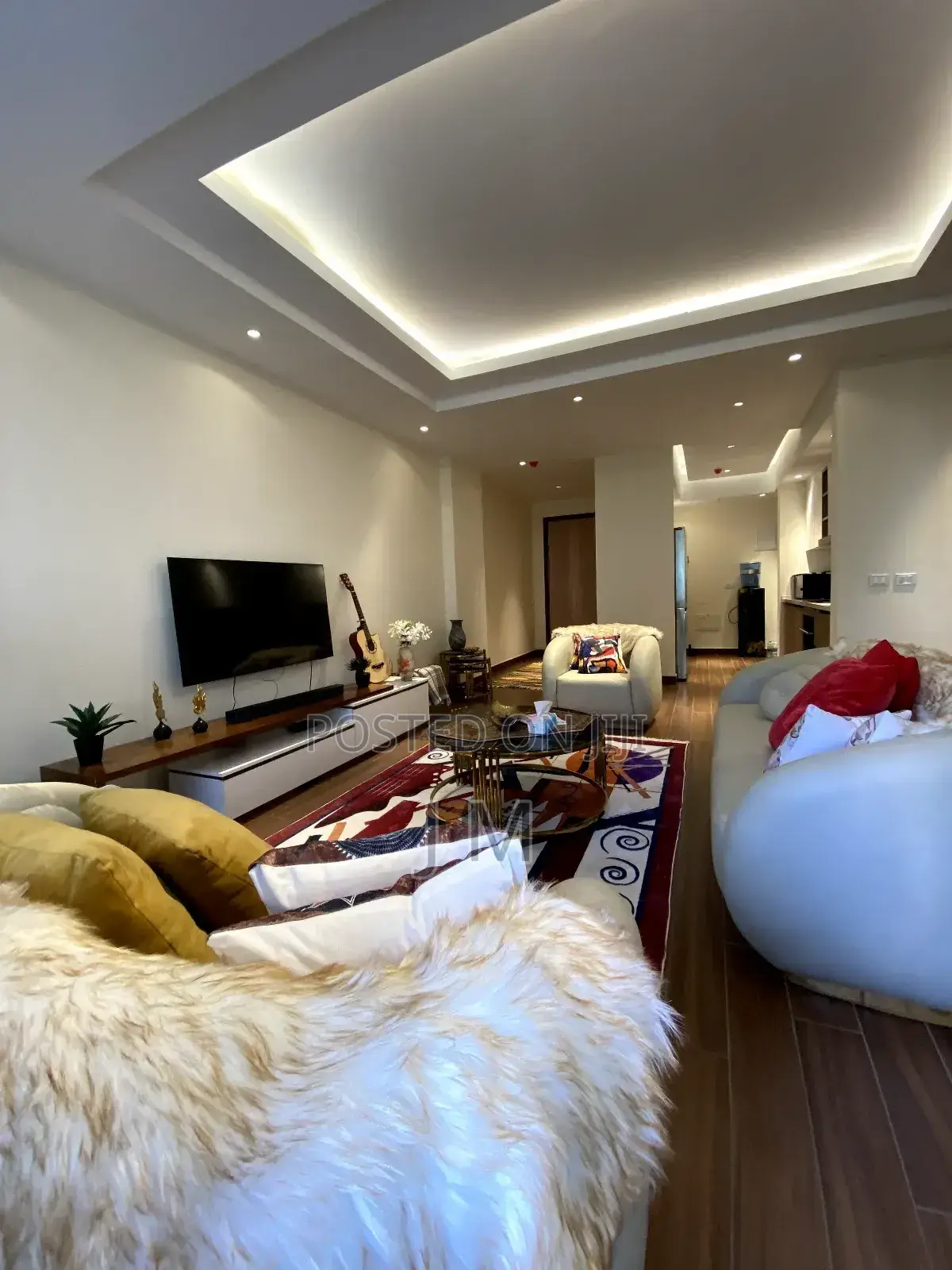 Furnished 3bdrm Apartment in Kirkos for rent