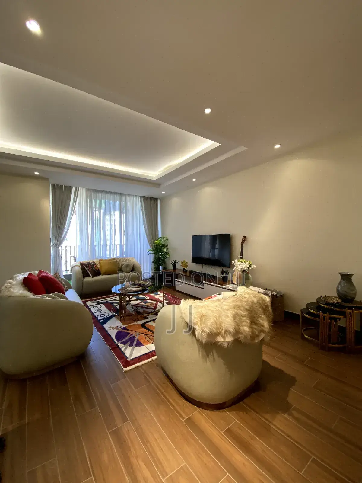 Furnished 3bdrm Apartment in Kirkos for rent
