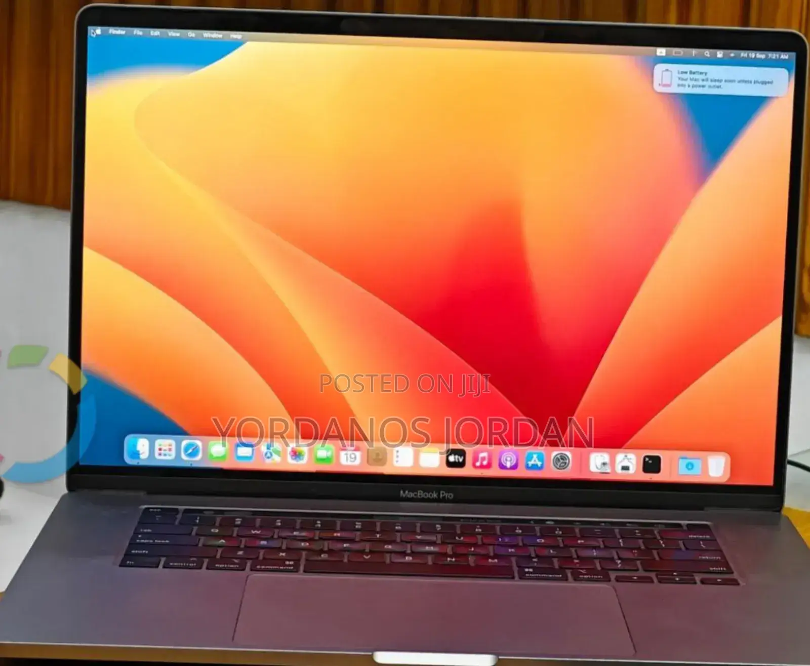 New Laptop Apple MacBook Pro 2019 16GB Intel Core I7 SSD 512GB