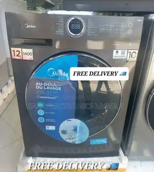 ■Midea Auto-matice 12/8kg Front-load Washing Machine ■Free Delivery ■