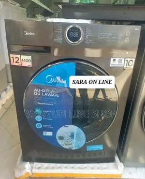 ■Midea Auto-matice 12/8kg Front-load Washing Machine ■Free Delivery ■