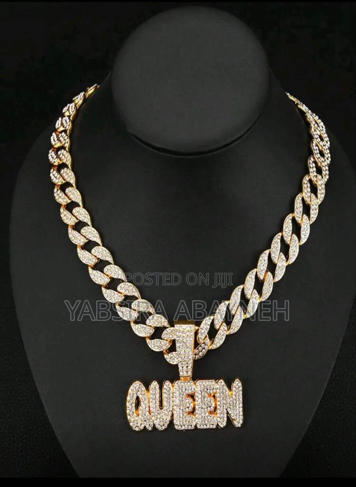 1pc "King", "Queen" and "Dollar" Sign Design Necklaces