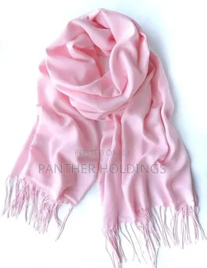 Original Light Pink Pashmina Silk Scarf
