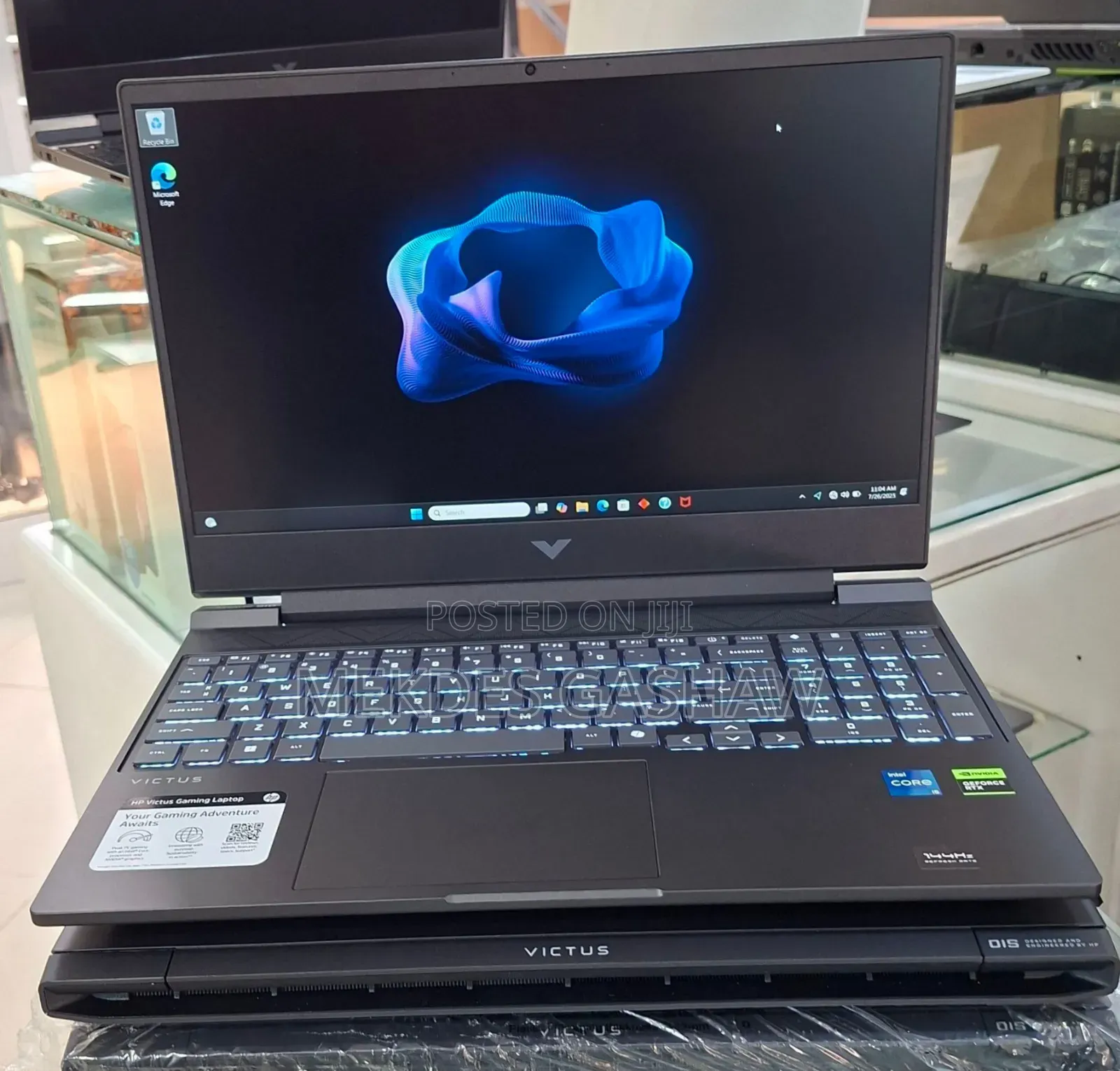 New Laptop HP Victus 15 8GB Intel Core I5 SSD 512GB