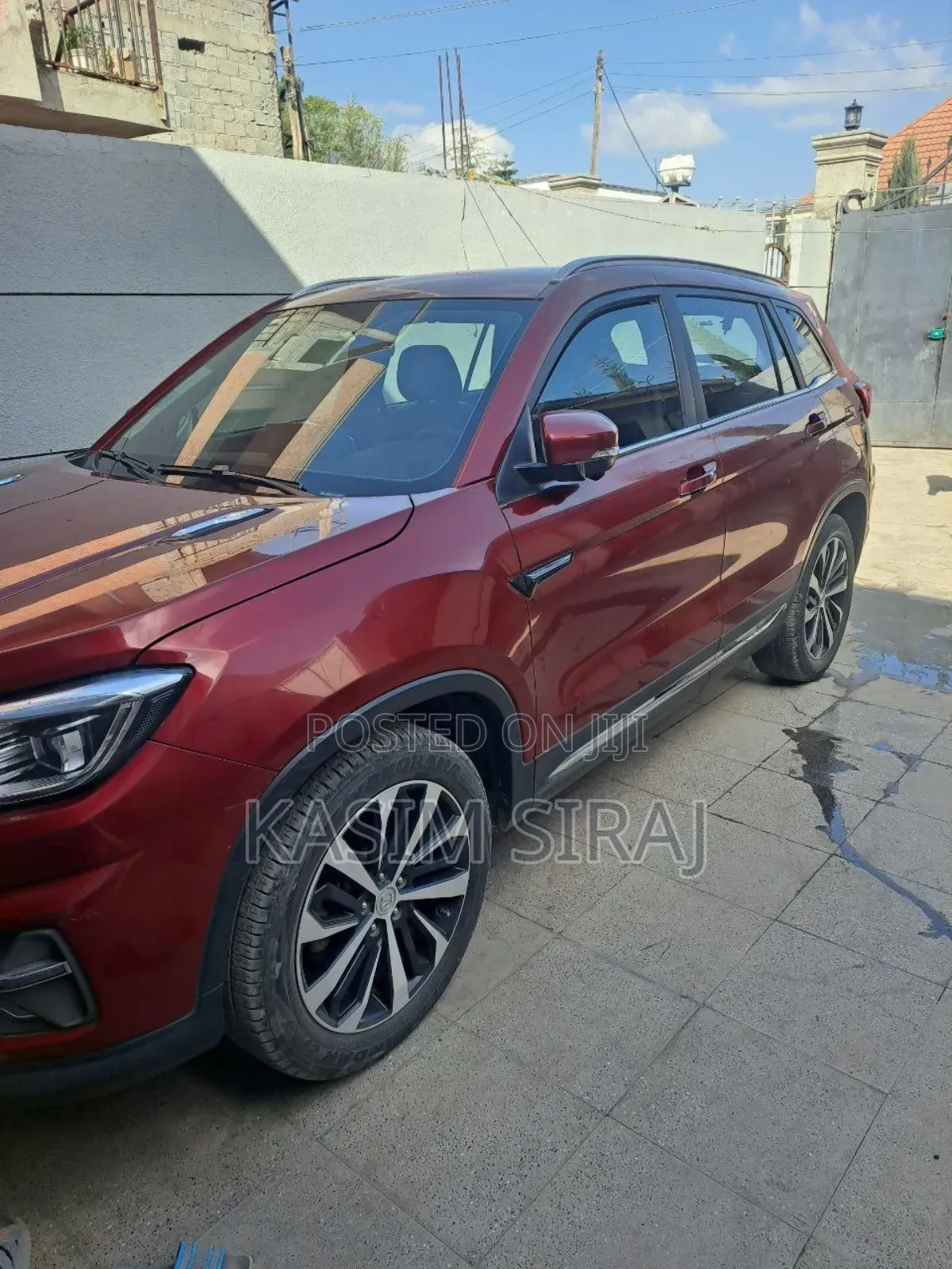 Changan CS75 2022 Burgundy