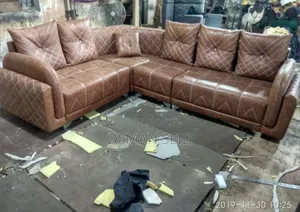 Photo - Small Size Leather Sofa