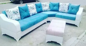 Photo - Comfortable White Leather Sofa