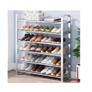 ባለ 4 ደረጃ ጫማ መደርደሪያ 4 Layer Stainless Steel Shoes Rack