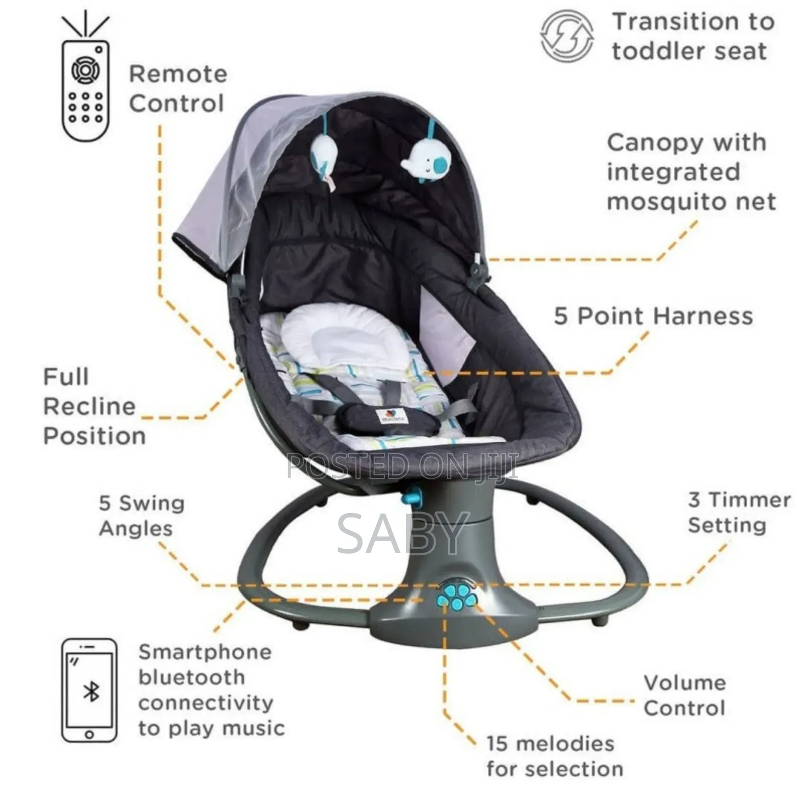 3in1 Mastella Basinet