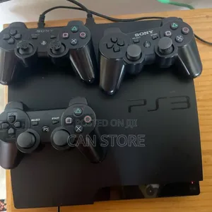 Photo - Playstation 3slim With 2joystick Full Accessories Brand Sony