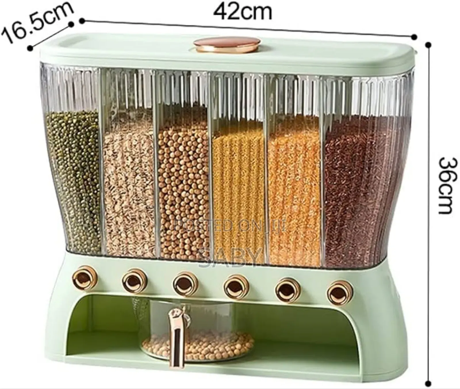 Dispenser for Cereals Grains and Pulse