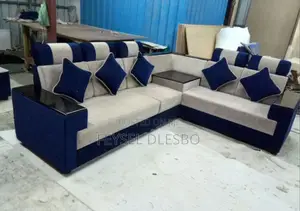 Photo - Blue New Made Sofa