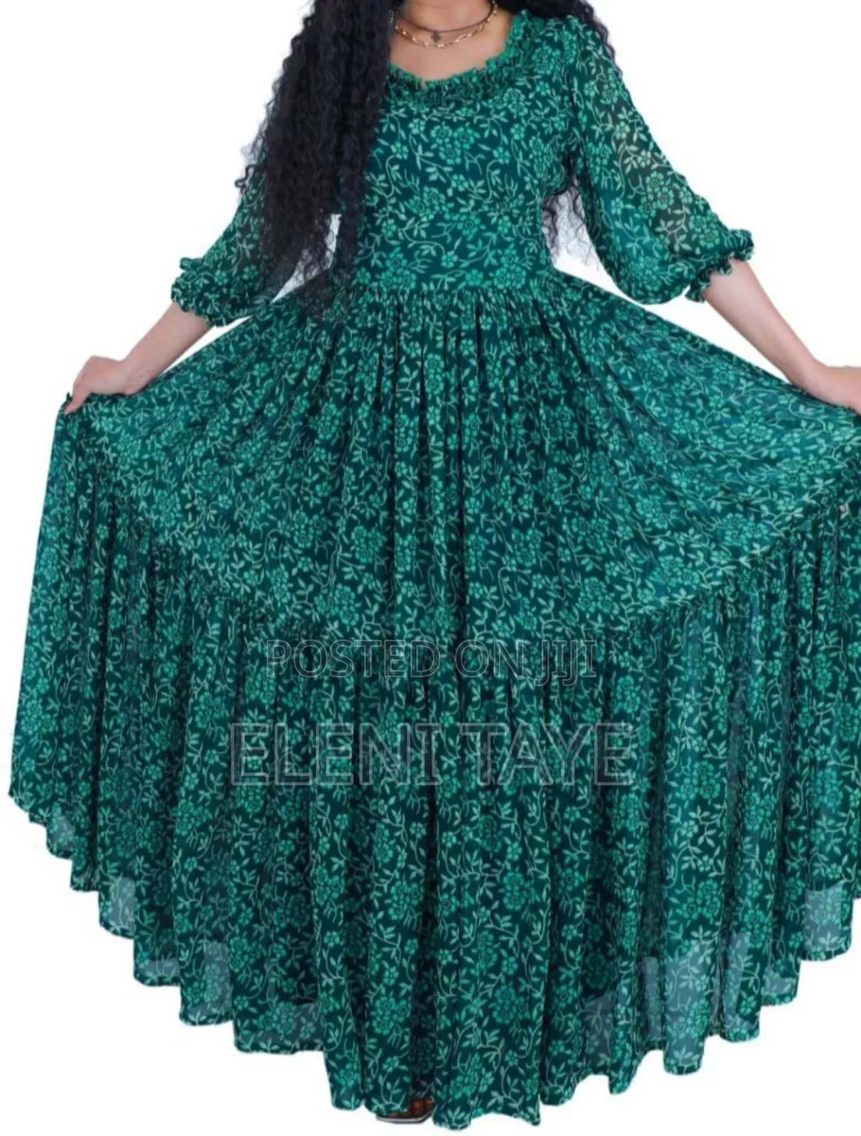 ቆንጆ የዱባይ ሽፎን አርበ ጠባብ