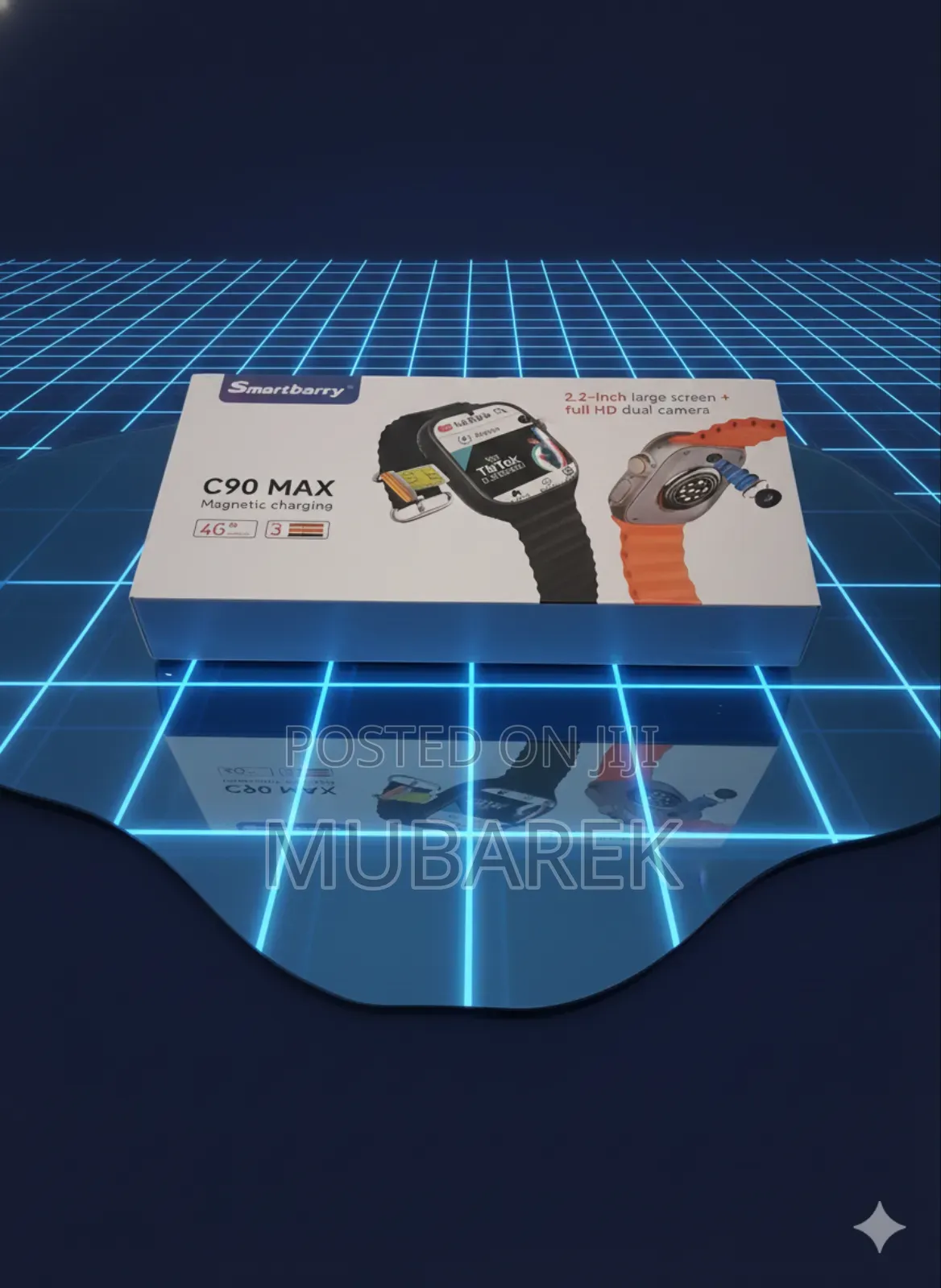 C90 Max Smartwatch Big Bezel