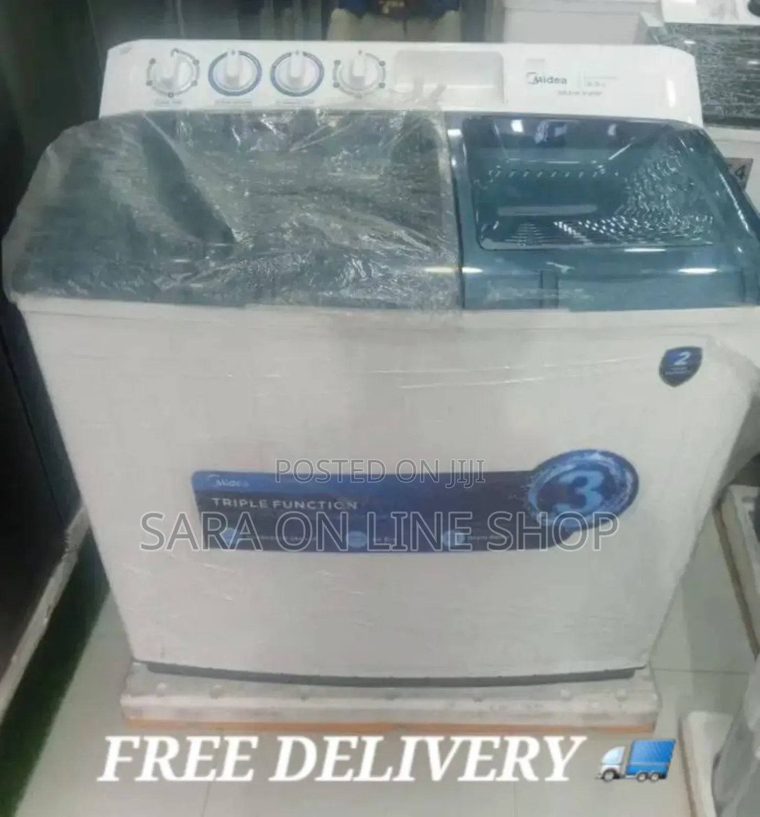 Midea Manuel Orignal Washing Machine 16kg Free Delivery