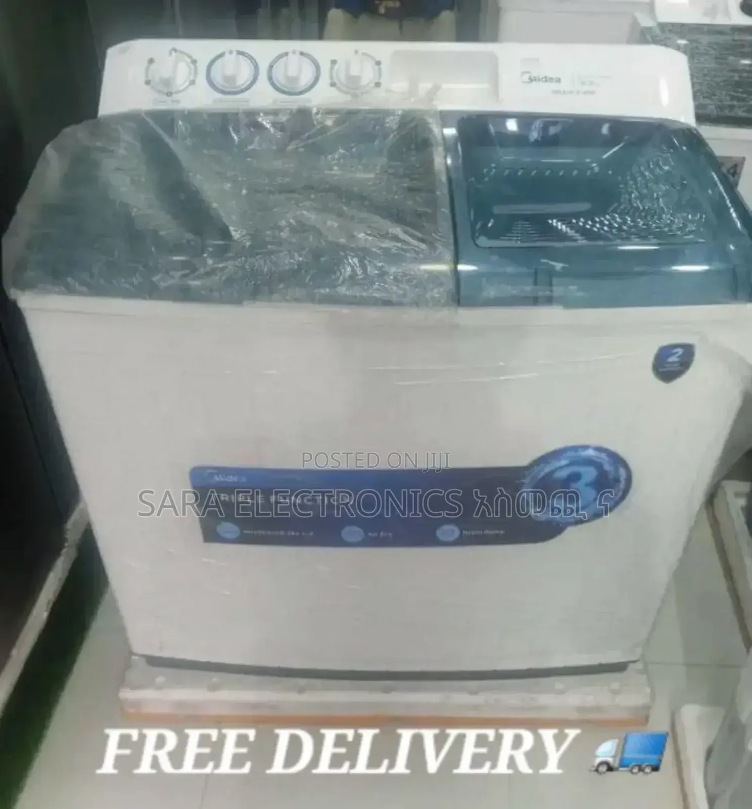 Midea 16 KG Manuel Washing Machine ◈Free Delivery ◈10_YEAR WARRANTT
