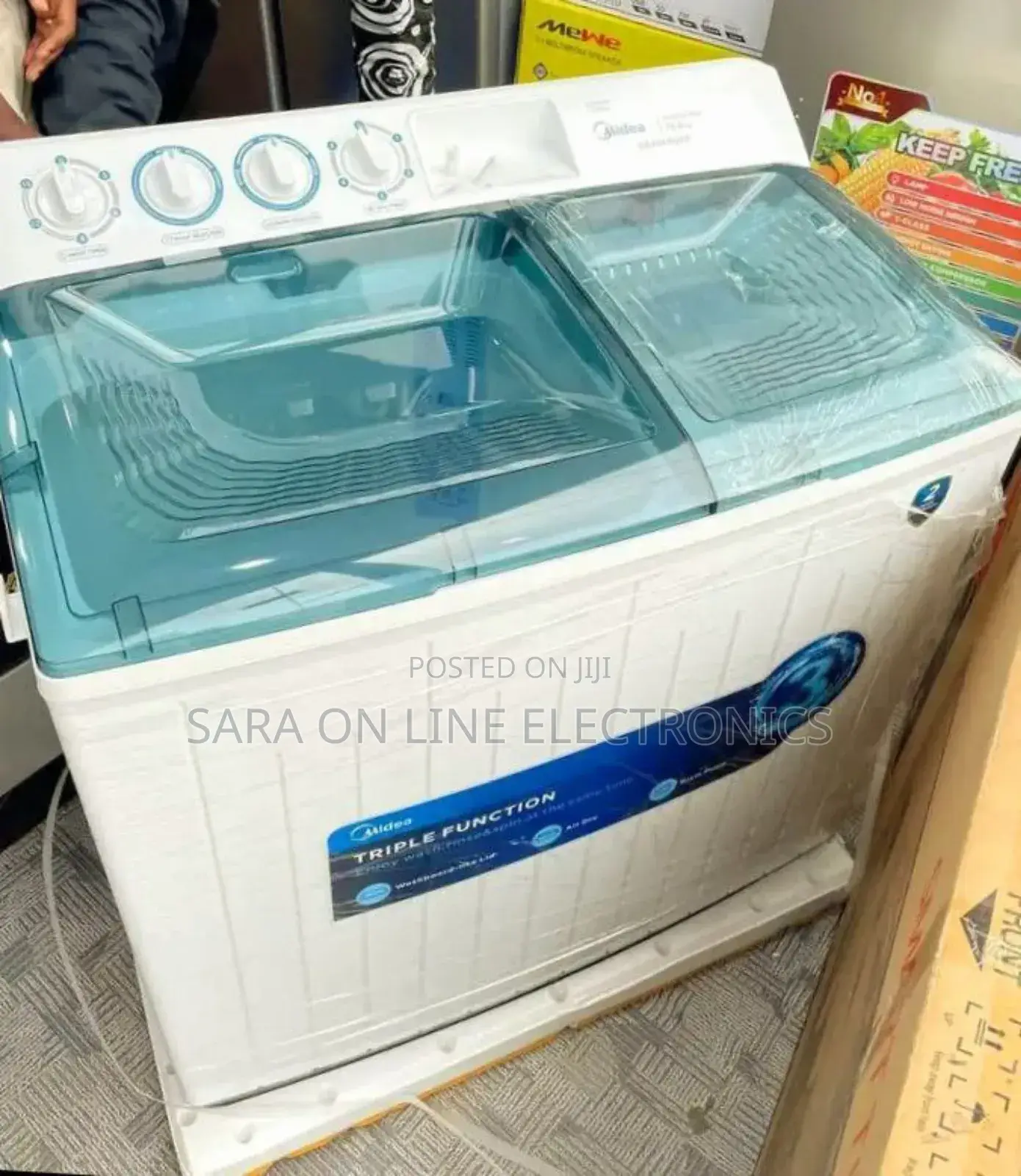 Midea 16kg Orignal Manuel Washing Machine Free Delivery