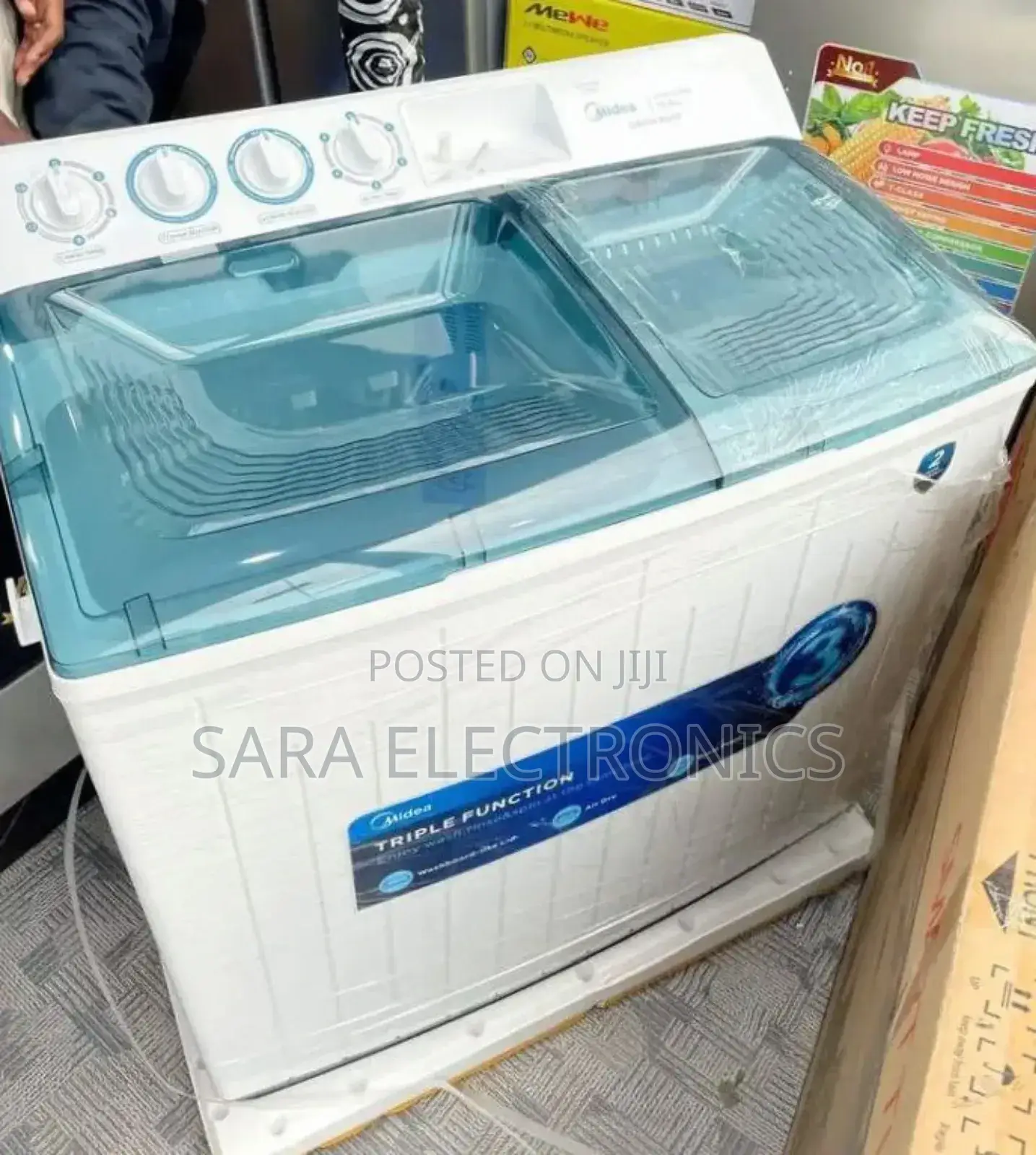 Midea 16kg Orignal Manuel Washing Machine Free Delivery