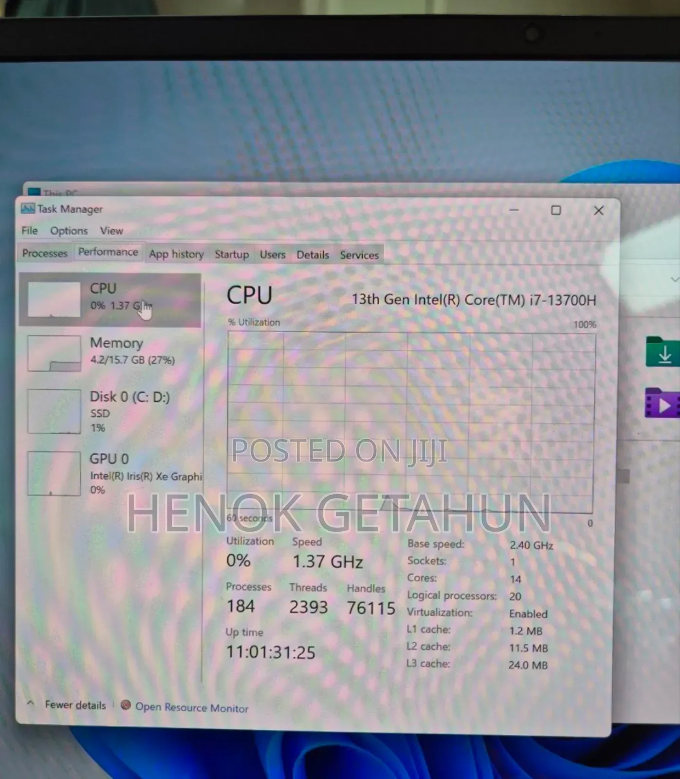 New Laptop HP Pavilion 15 16GB Intel Core I7 SSD 1T
