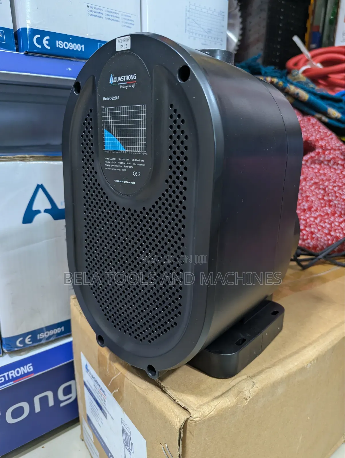 Super Silent Automatic Booster Water Pump Aquastrong Italian Standard