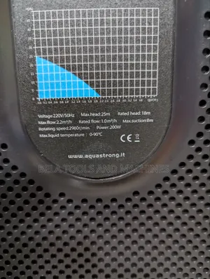 Super Silent Automatic Booster Water Pump Aquastrong Italian Standard