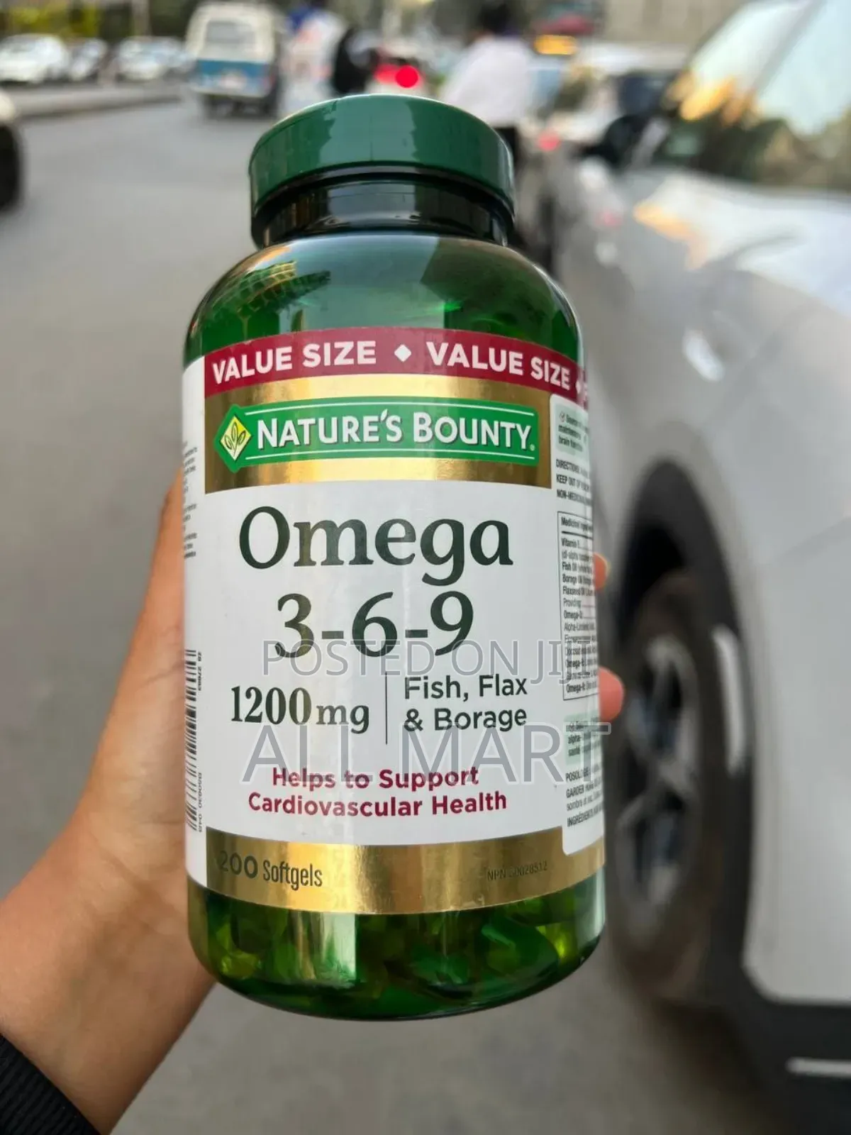 Restocked Omega 3-6-9
