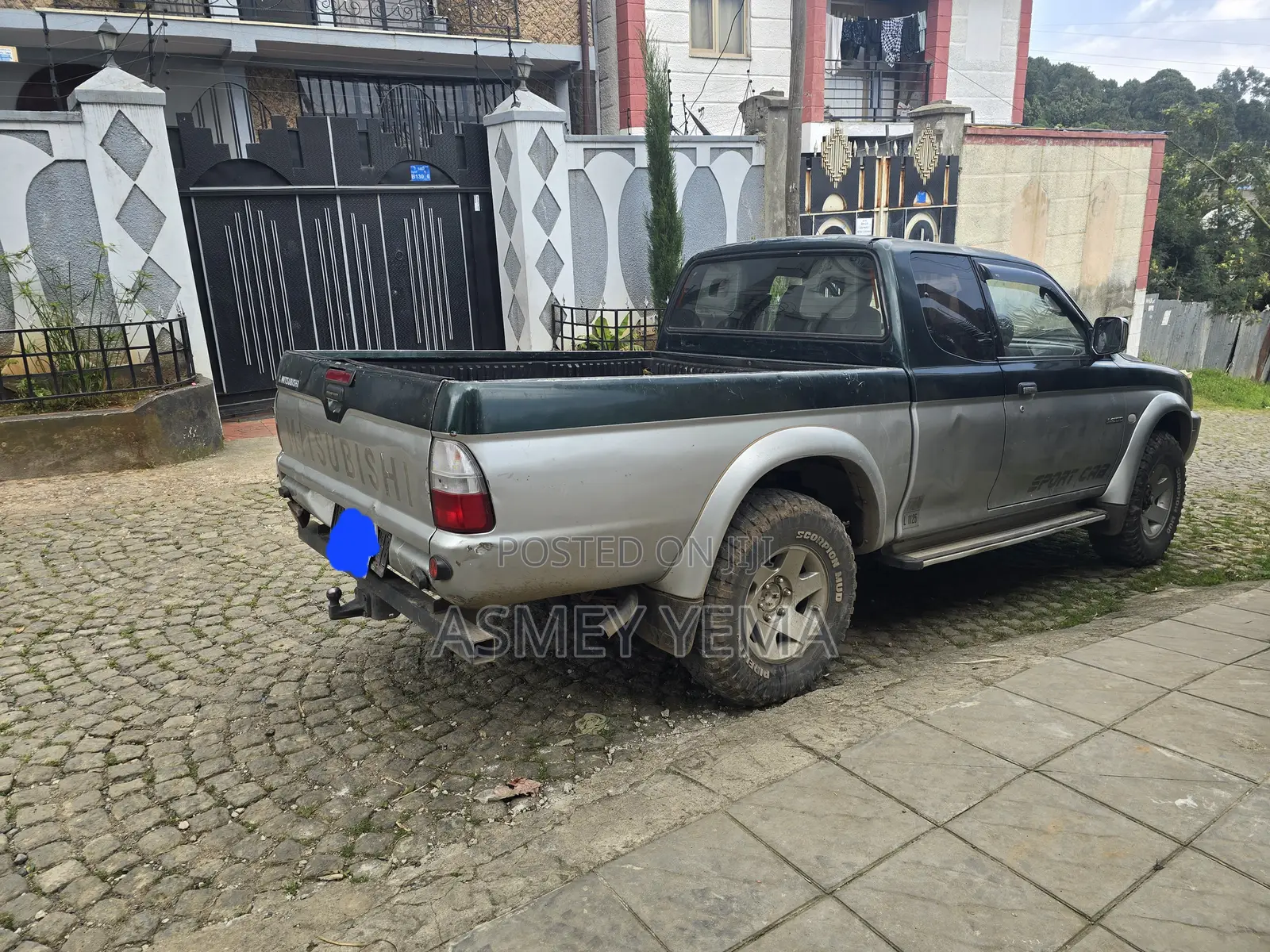 Mitsubishi L200 2003 Green