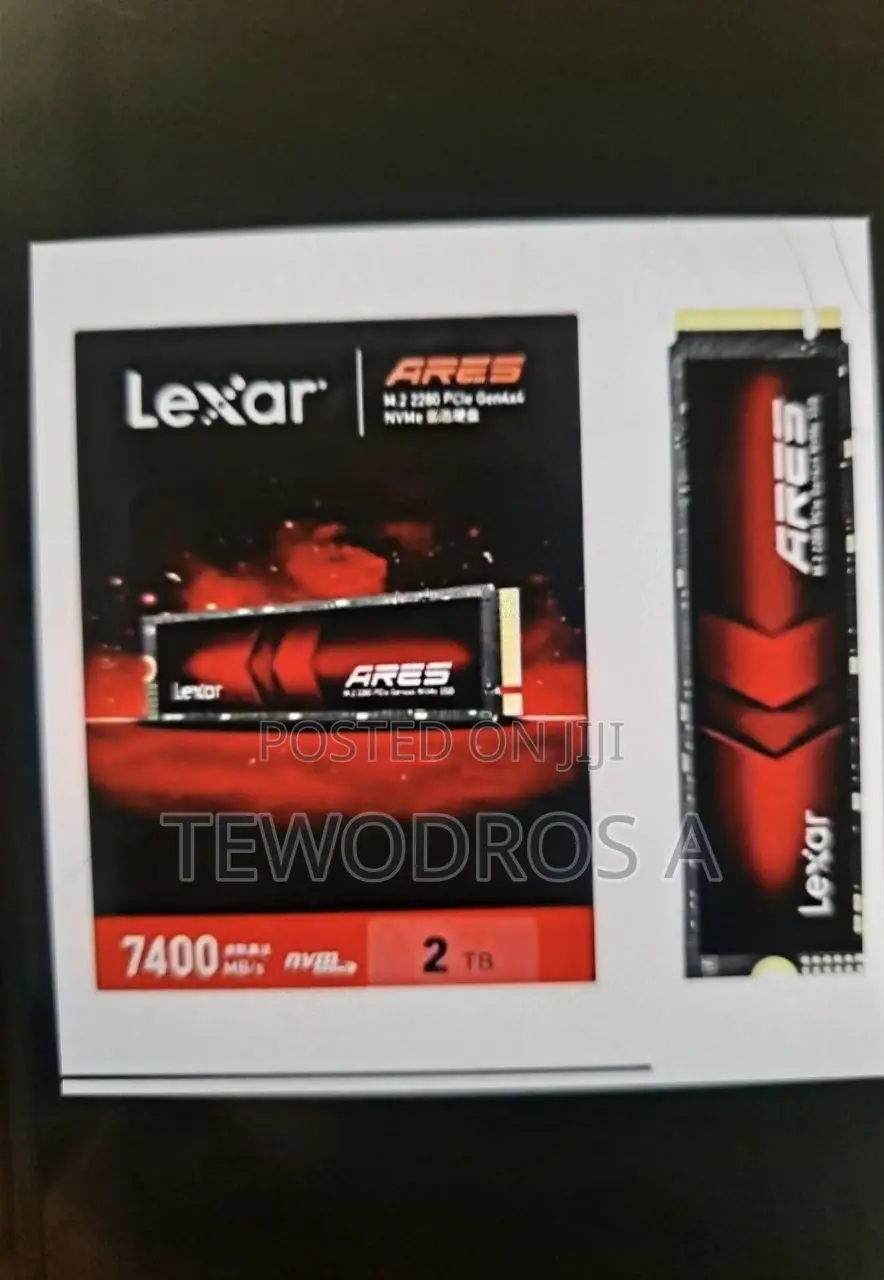 Original Lexar Ares Ssd Pcie Gen4x4 Nvme M2 Ssd 2tb