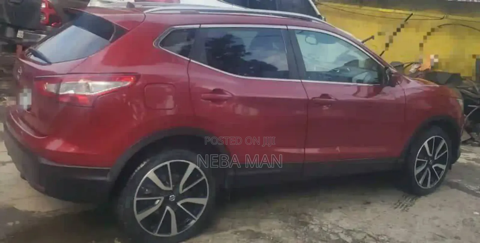 Nissan Qashqai 2017 Red