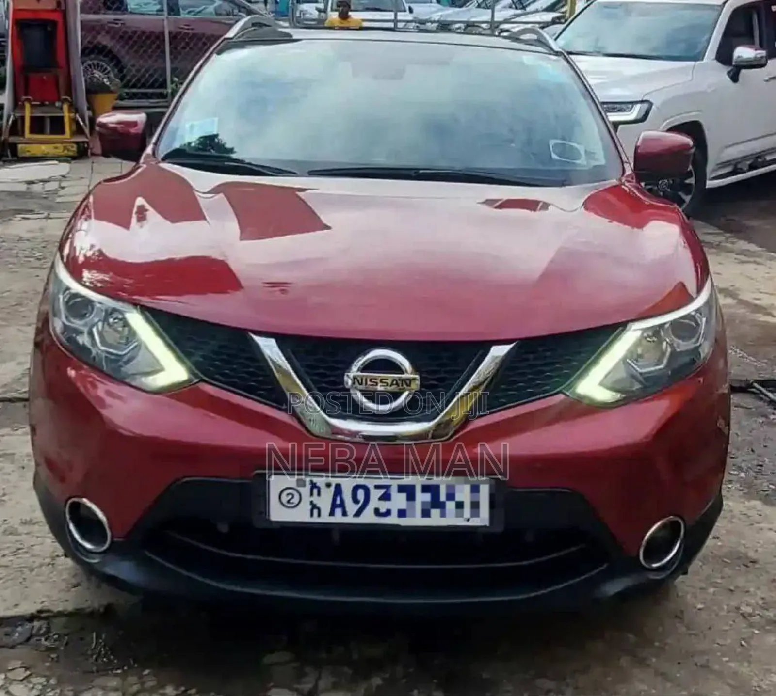 Nissan Qashqai 2017 Red