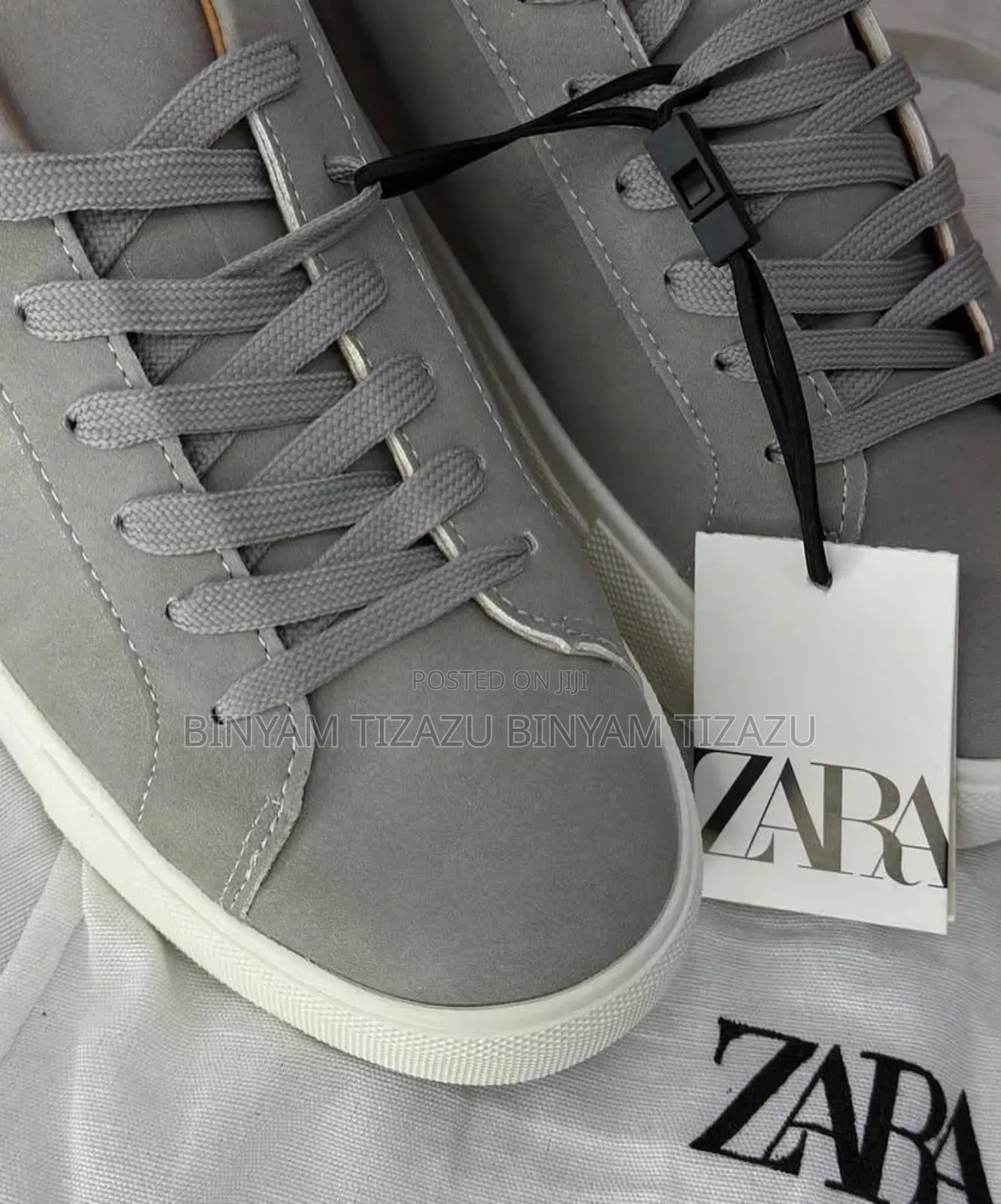 Zara Flat Leather