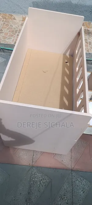 Kids Bed Portable, Flexible Door, Two Cabinets