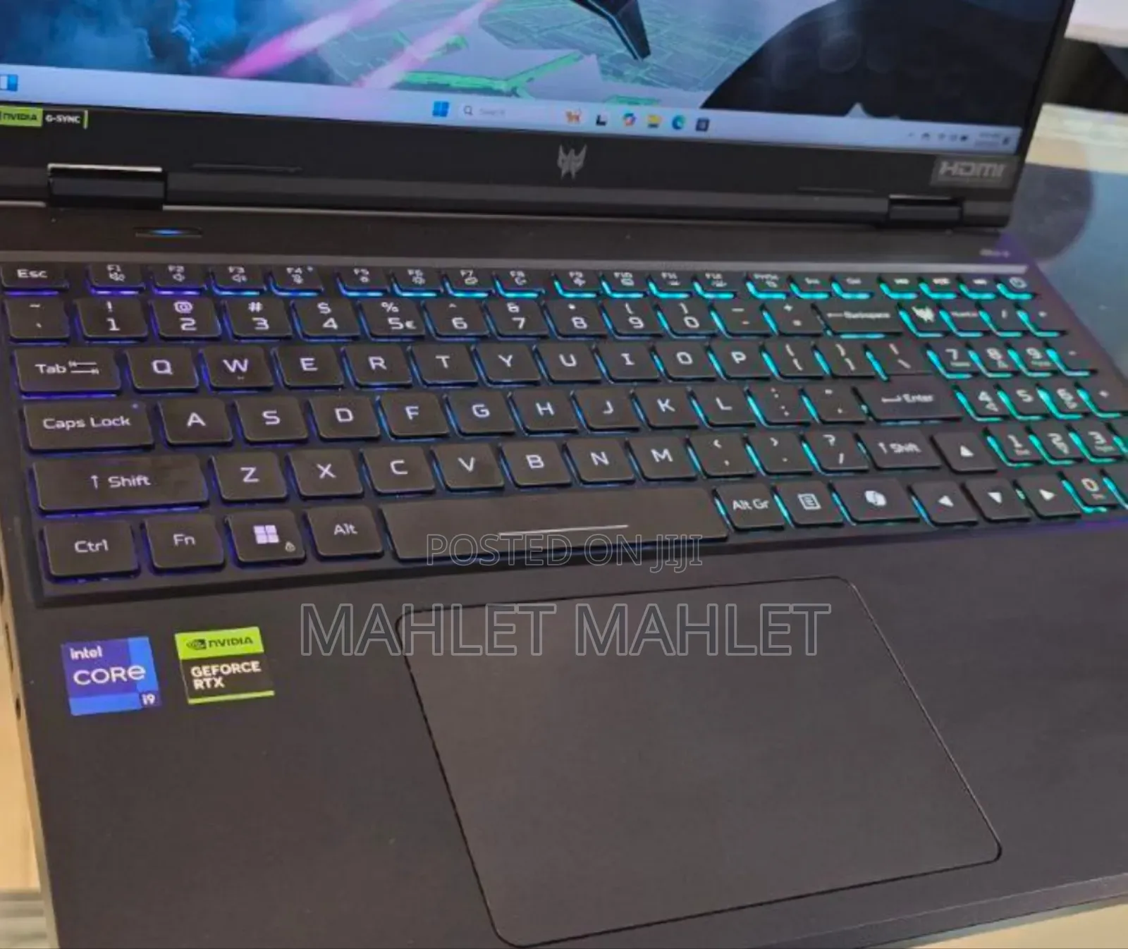 New Laptop Acer Predator 15 16GB Intel Core I9 SSD 1T