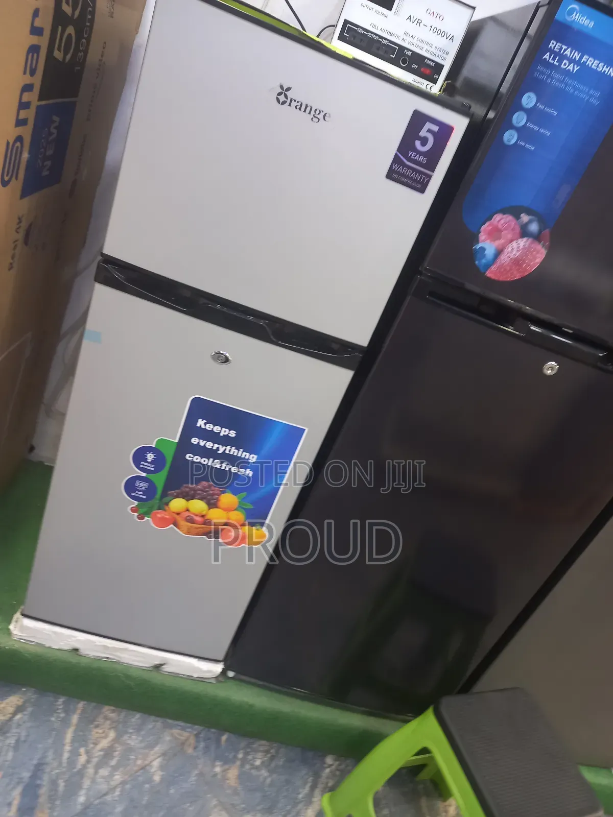 Orange 205 Model Frige