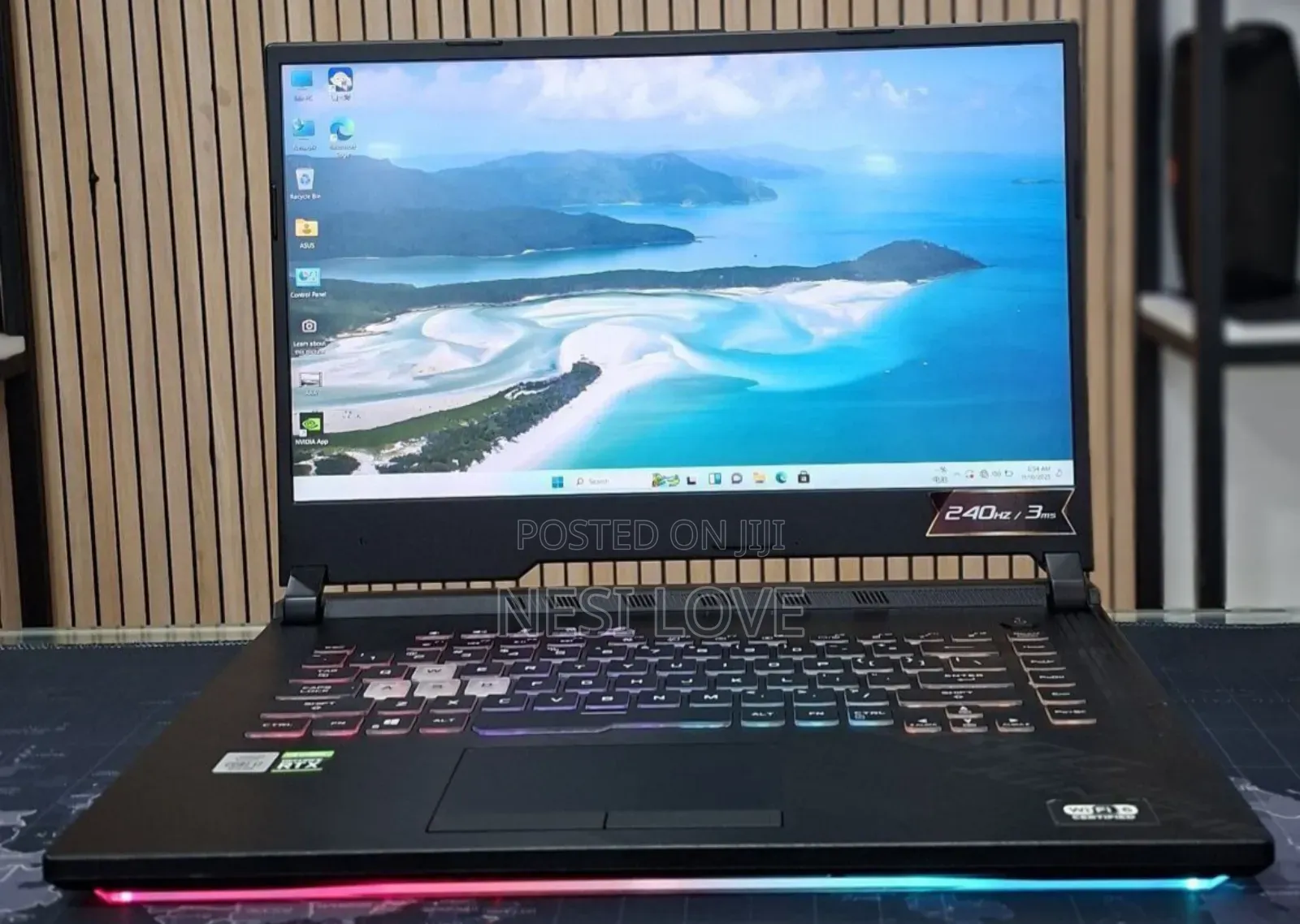 New Laptop Asus ROG Strix G15 16GB Intel Core I7 SSD 512GB