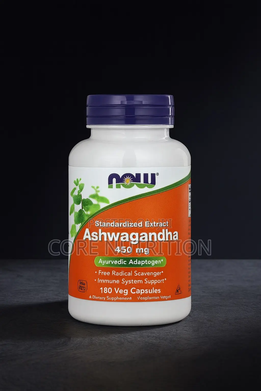 Ashwagandha 450mg , 180 Capsules