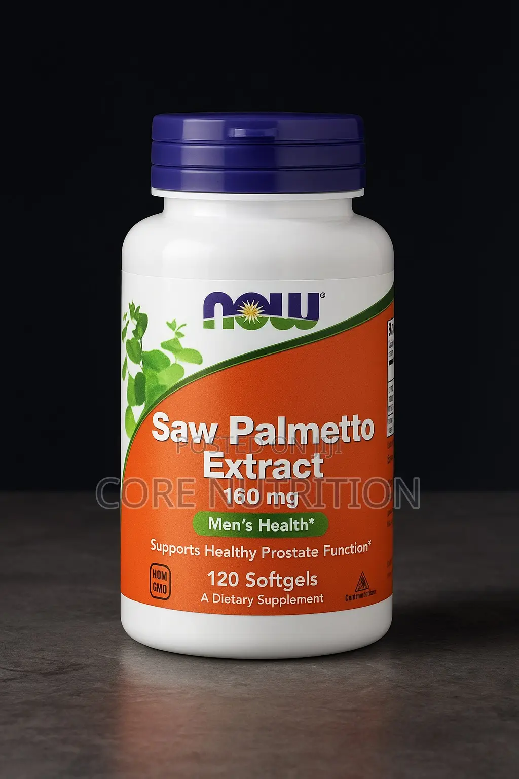 Saw Palmetto Extract 160mg , 120 Softgels