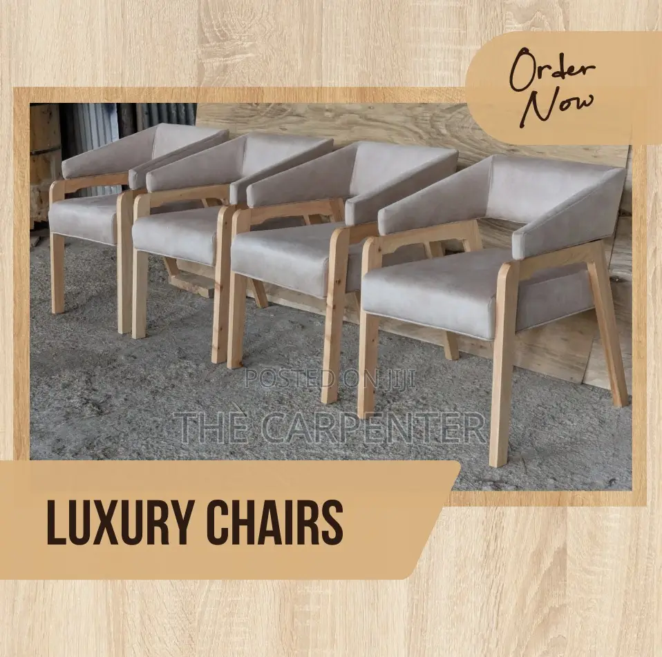 Ultra Luxurious Wooden Chairs – ከፍተኛ ጥራት ያላቸው የእንጨት ወንበሮች