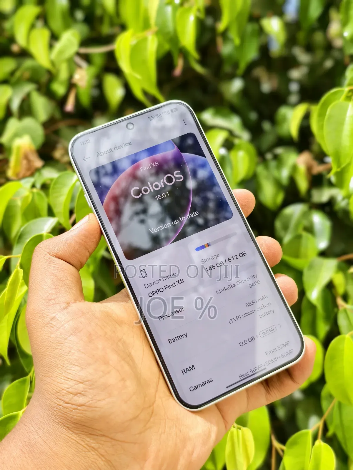 New Oppo Find X8 512 GB White